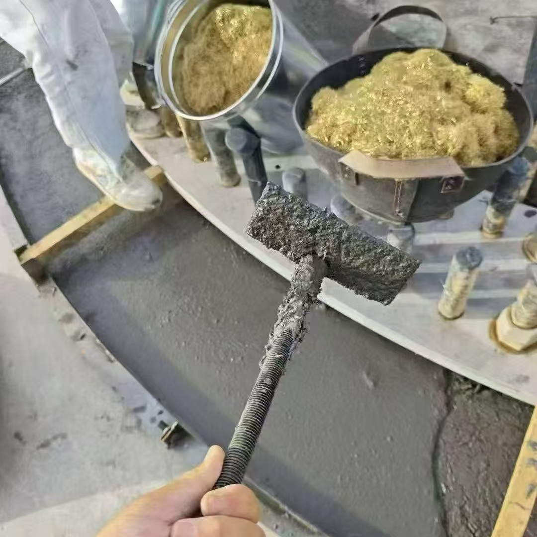 景洪C120钢纤维高强无收灌浆料 轧机压缩机汽轮机发电机锻压设备底座灌浆材料
